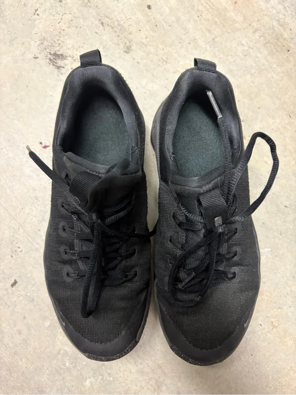 Nike Black Low-Top Athletic Sneakers- Free Metcon 6